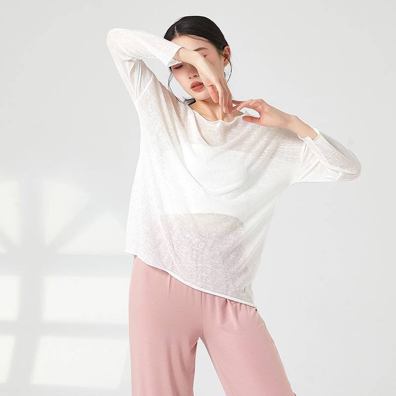 A total of summer modern dance exercises, female adult loose sexy perspective dance performances, new dance clothing