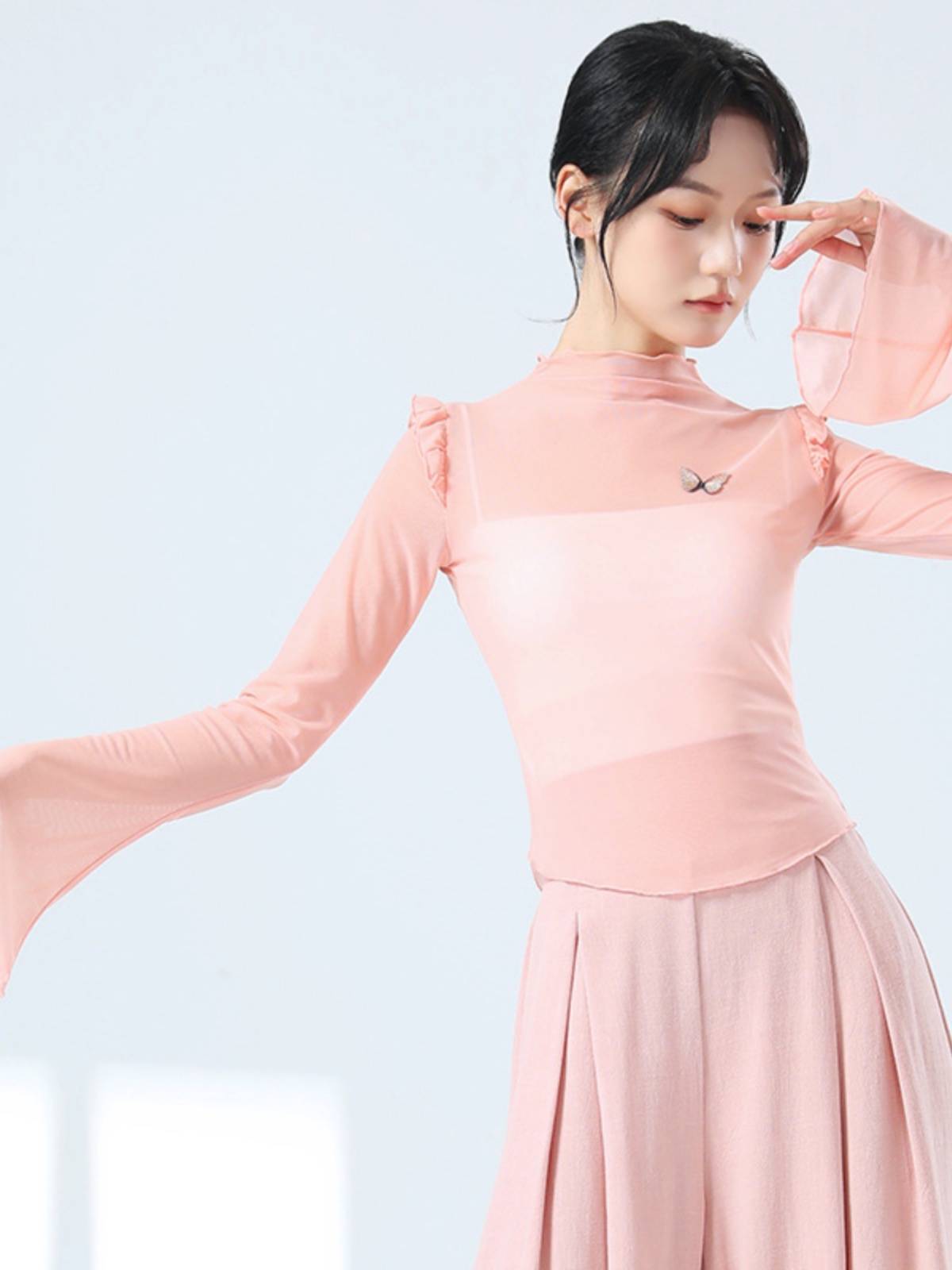 Modern Dance Summer Female Adult Dance Server Performing Classical Dance Classic Dance Fix Milk Form Switching Delo Practice Uniform