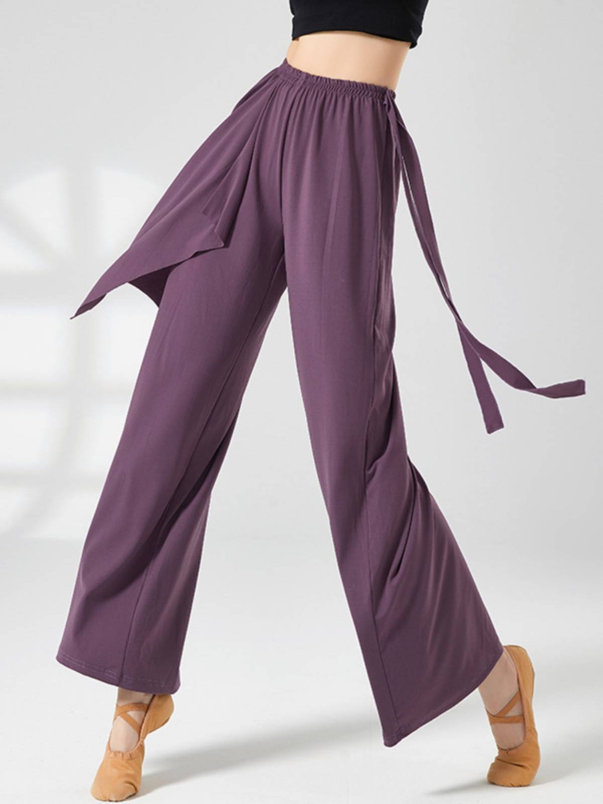 Queen Pants Classical Dance Loose Drifting Wide -leg Pants Modern Dance Practice Adult Performance Dance Dance Pants