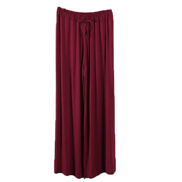Dance service female adult loose men and women wide -leg pants national jazz practice service long pants straight pants modern dance clothing
