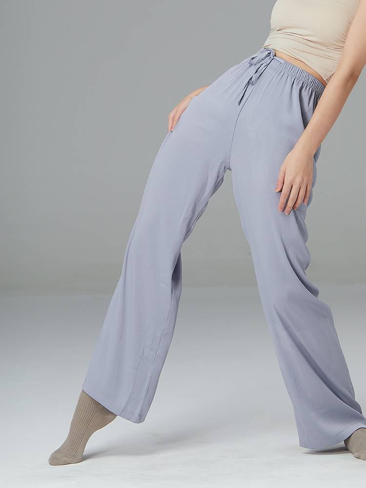 Dance Dance Classical Dance Practice Female Permanent Legs Broad Pants Chinese Style Dance Series Modern Dance Straight Sensory Pants