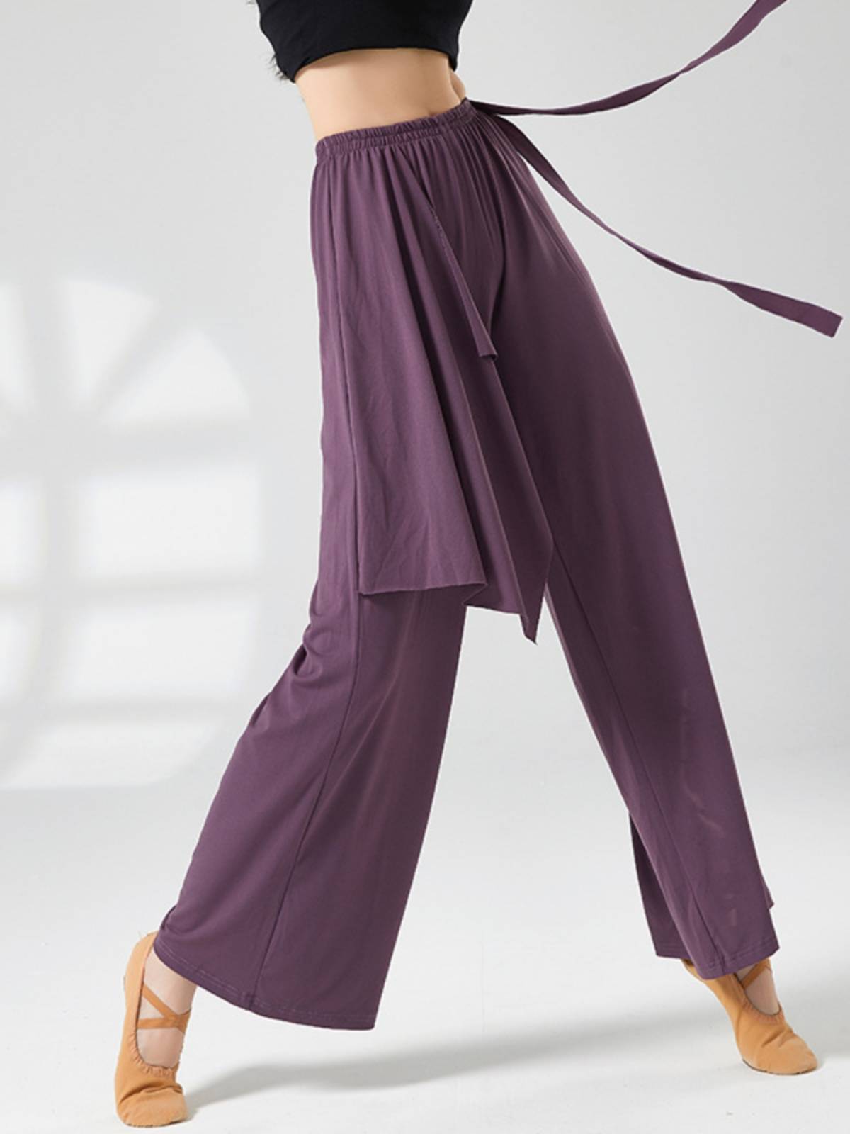 New Dance Pants Classical Dance Loose Drifting Wide -Leg Pants Modern Dance Practice Adult Performance Dance Training Dance