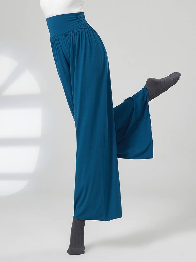 Dance Pants Female Practice Classical Dance Clothing Board Wide -leg Pants High waist Sensory Modern Dance Pants Loose Pants