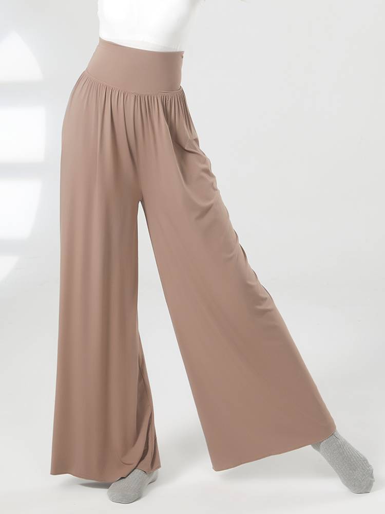 Dance Pants Female Practice Classical Dance Clothing Board Wide -leg Pants High waist Sensory Modern Dance Pants Loose Pants