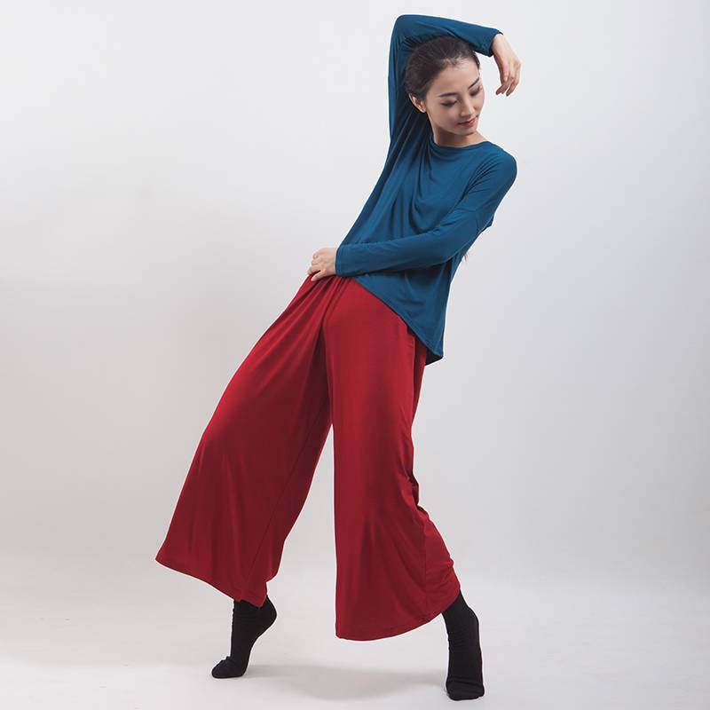 Modern dance clothing Modal loose dance service adult ballet exercises, yoga jazz performances, graduated from Xia