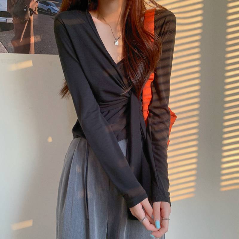 Modern dance exercise girl loose design high -level sense top Chinese classical dance clothing jazz dance performance
