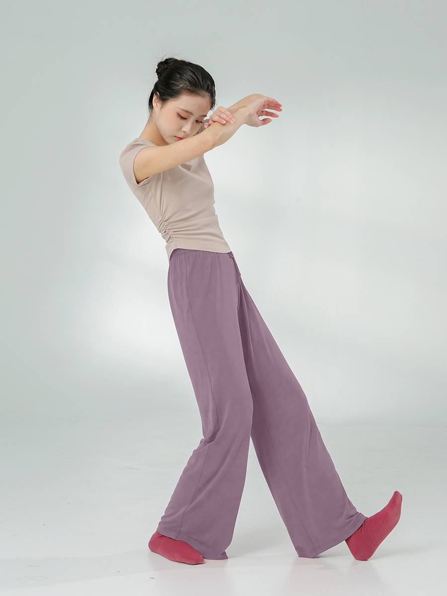 Little jasmine dance service modern dance exercise dance dance pants summer classical dance pants Chinese dance clothing elegant girl