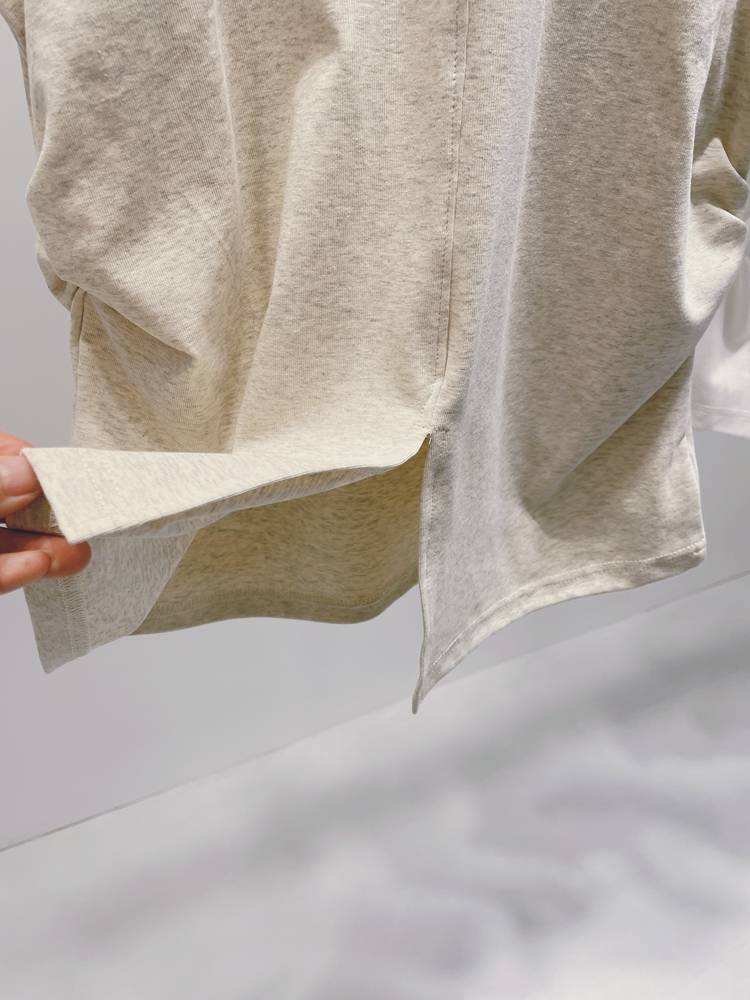 Niche design model for split modern dance exercise uniform show shows ballet dance clothes everyday wear T short sleeves