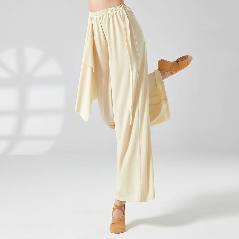 Dance Pants Classical Dance Loose Drifting Wide -leg Pants Modern Dance Practice Adult Performance Service Training Summer Summer
