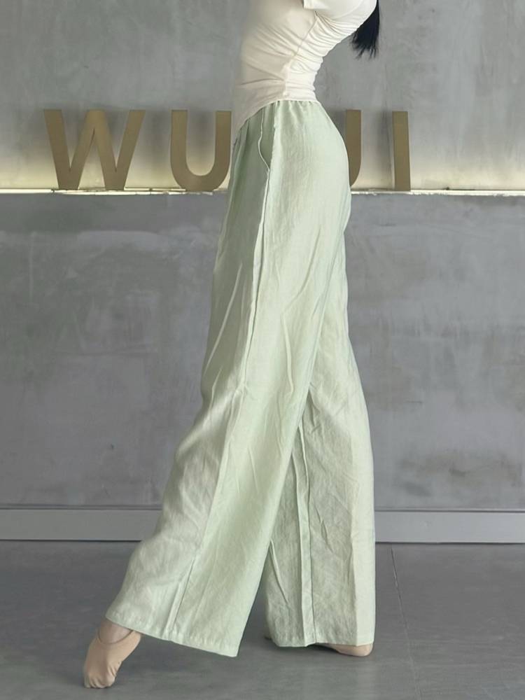 Dance pants straight -legged pants Modern dance pants adult classical dance exercise pants new dance pants summer summer