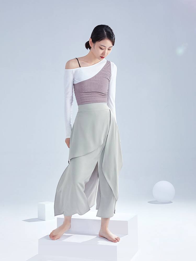 S111 Modern Dance Pants Dance Student Wearing Rhyme Liney Gong Yau Classical Dance Server Female Practice Loose New