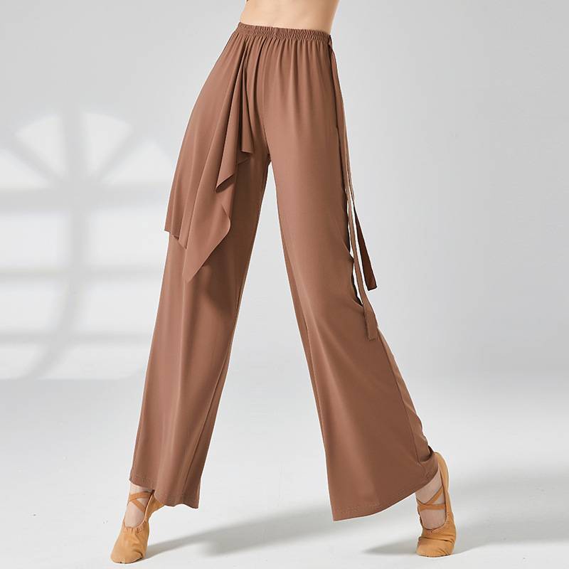 Queen Pants Classical Dance Loose Drifting Wide -leg Pants Modern Dance Practice Adult Performance Dance Dance Pants