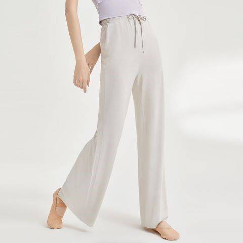 Dance wide -leg pants female spring and summer new elegant Chinese classical body modern dance exercise clothing