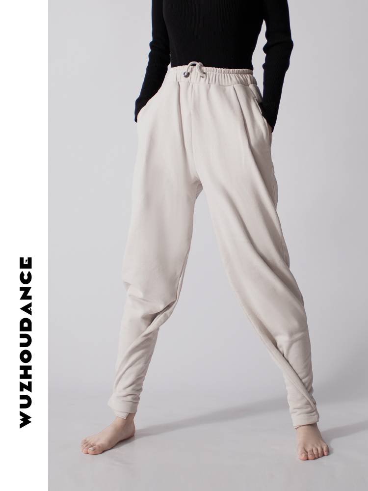 Dancezhou Dantas Modern Dance Pants Pants Foot Caps Wide -leg Pants Professional Dancer Dance Series Hot Pants Adult Women