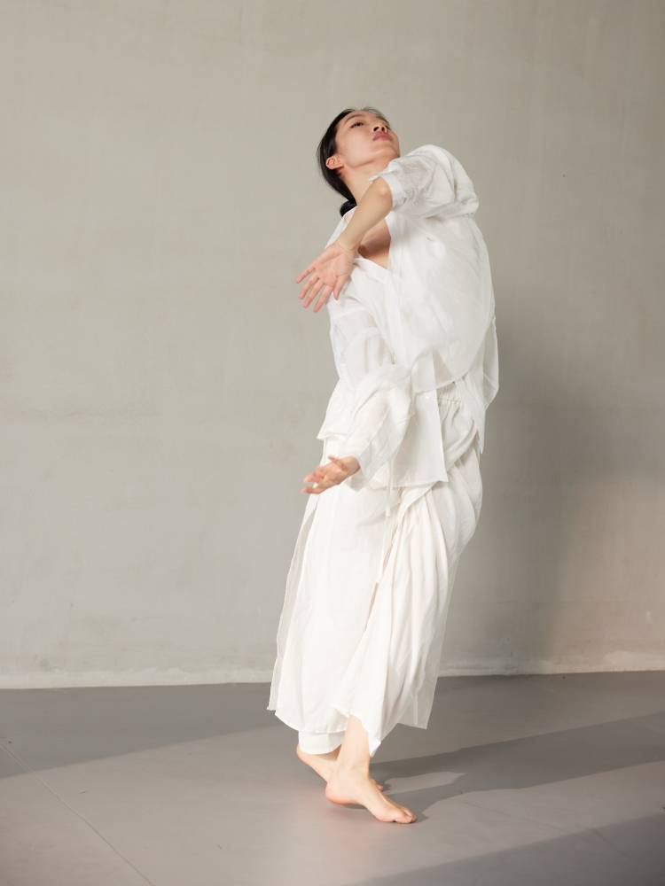 Modern Dance Casual Series Design Irregular Born is a Zen New Chinese Jacket top