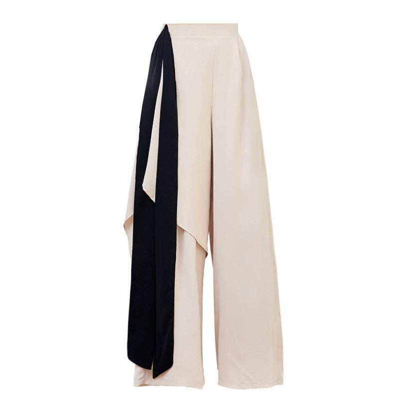 Modern Dance Practice Model Skirts Chinese Ancient Jazz Dance Wide Legs Long Pants Falling Damn Performance Classical Dance Clothing