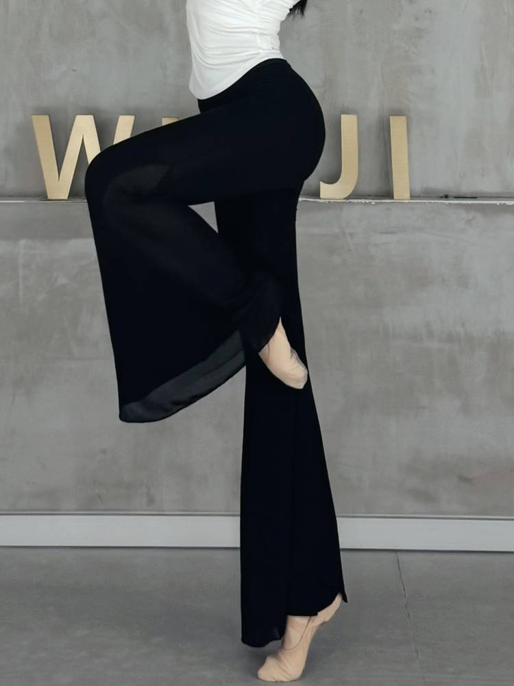 Classical dance micro -pants black dance pants Modal's martial arts thin summer modern dance pants body training clothing