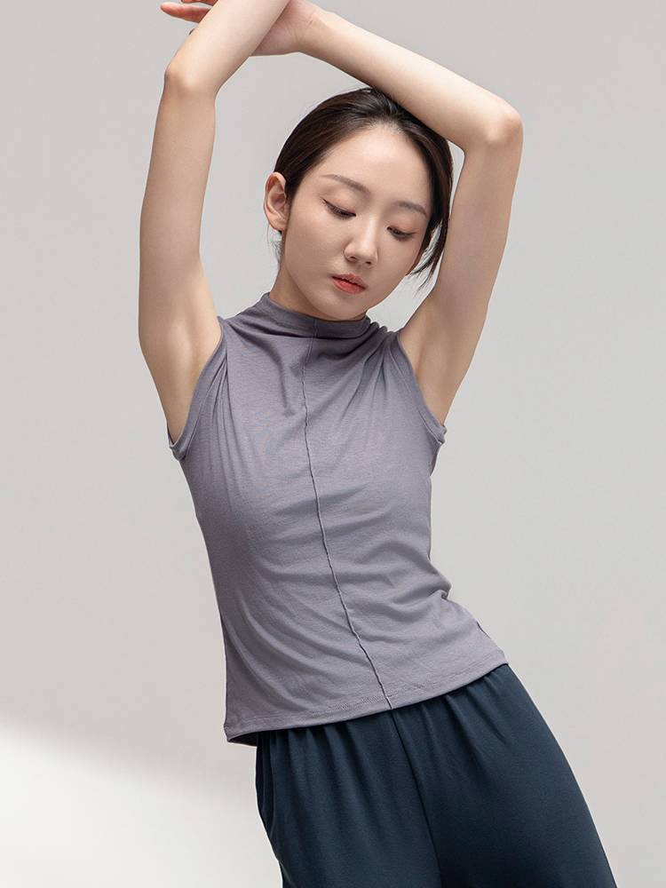 Zhongai Dance Garden Dance Practice Services Sleeveless top Dance Dance Series Adult Female Modern Dance Classical Dance Sports Services