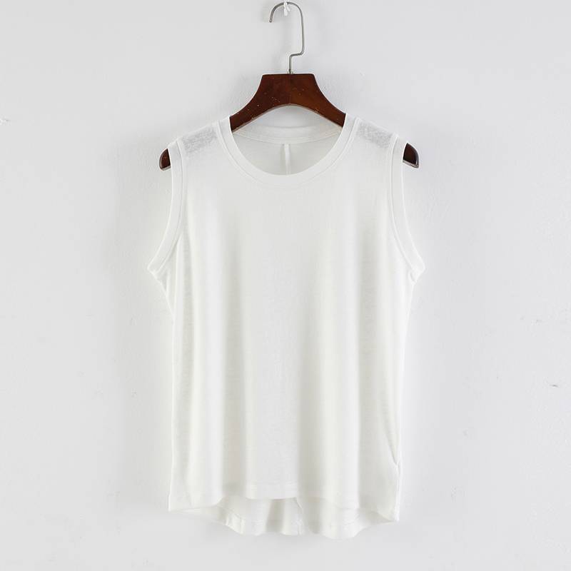 Loose dance service female Xia cotton -breathable sweat absorption vest Modern dance service jazz dance national dance yoga clothing