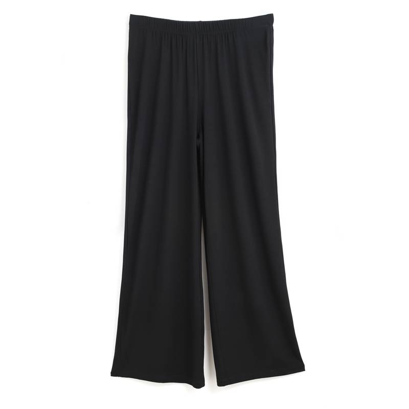 Dance pants girls black loose practice clothes straight dance pants classical dance modern dance -shaped pants wide -leg pants