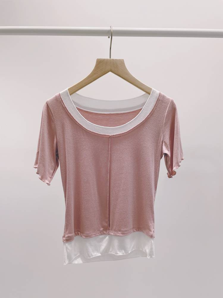Dance service girl short -sleeved classical dance modern dance exercise jacket Chinese dance -shaped physical base training service yoga service students