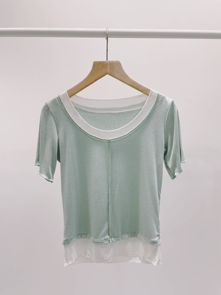 Dance service girl short -sleeved classical dance modern dance exercise jacket Chinese dance -shaped physical base training service yoga service students