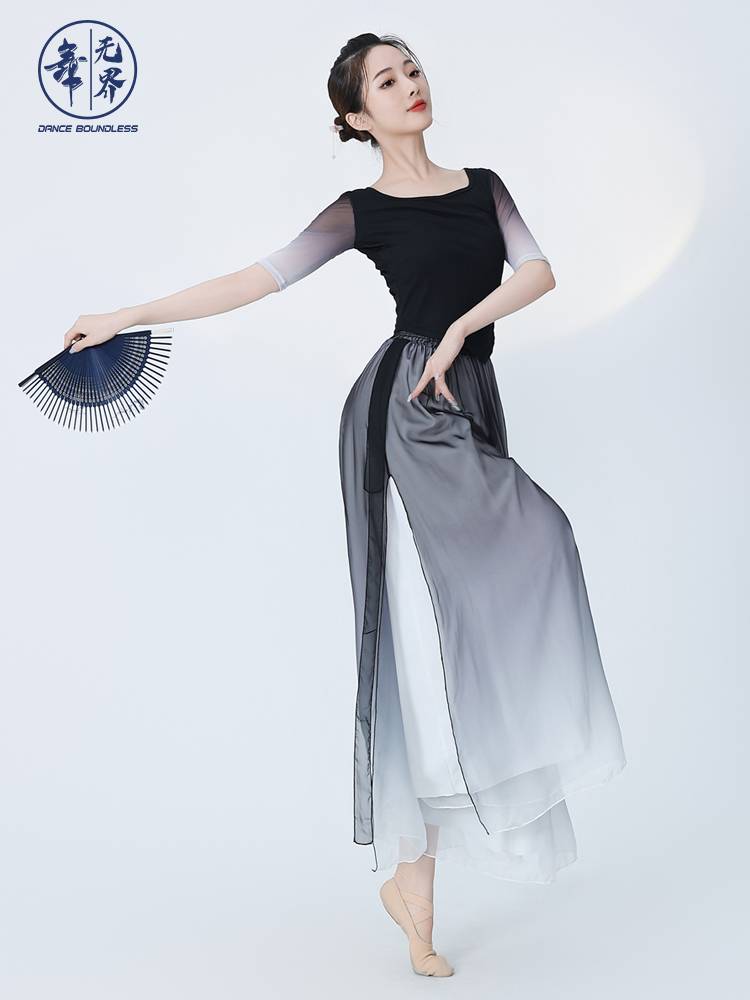 Dance without boundaries Modern dance gradient national charm Performance Classical dance exercise, female adult gauze dance clothing