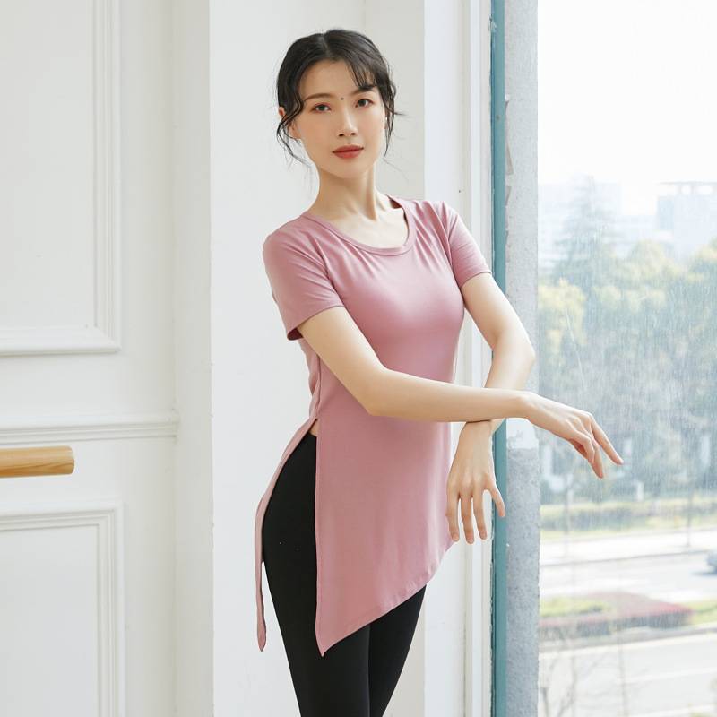 Dance practice service 230 grams of Modal, a modern sleeve modern dance, a female adult diagonal corner classical dance dance service