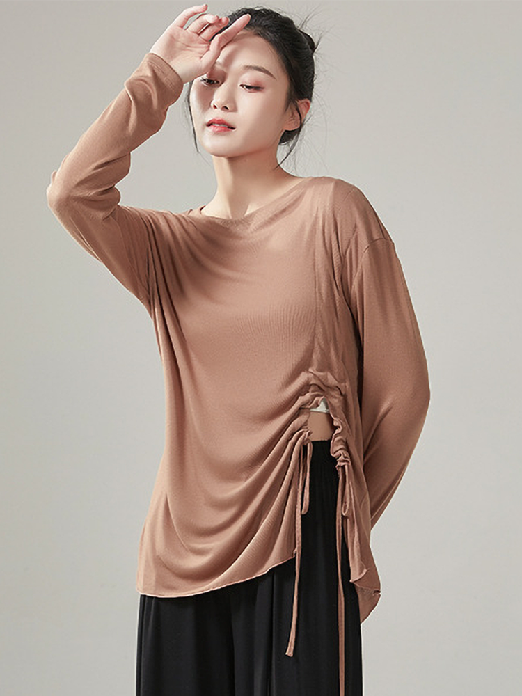 Modern Dance Practice Gong Service Chinese Dance Girl Classical Dance Sandaying Loose Top Together Together Training New Dance Services