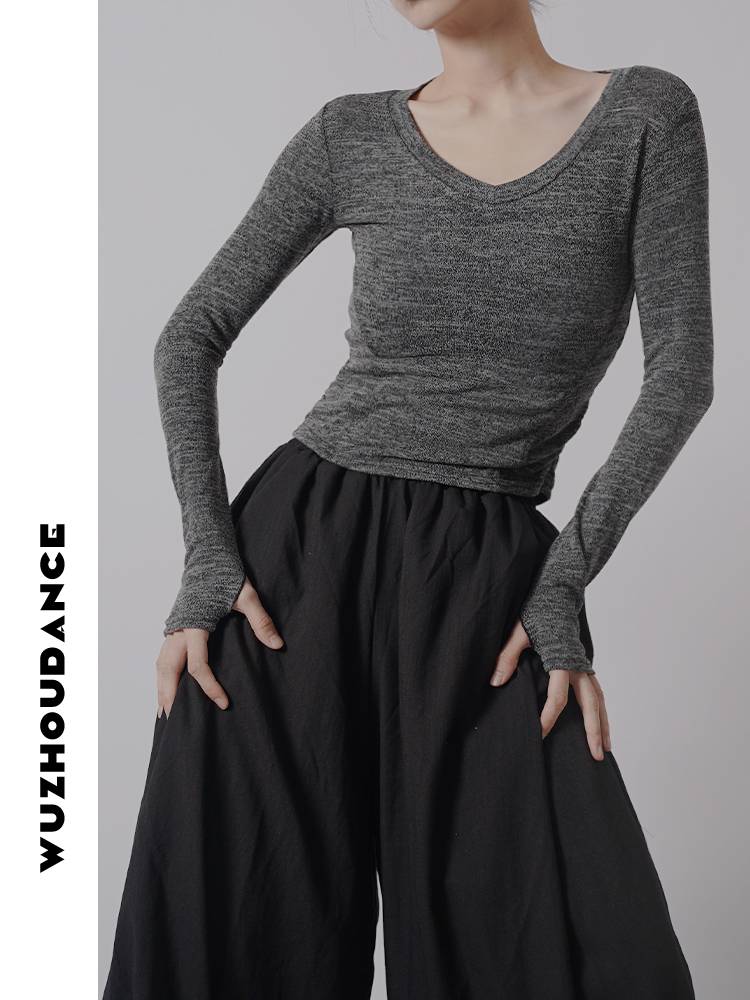 Wuzhou Danz's new hollow design Vedic Vedica -coated Ballet Classical Dance Modern Dance Service Professional Practice Service