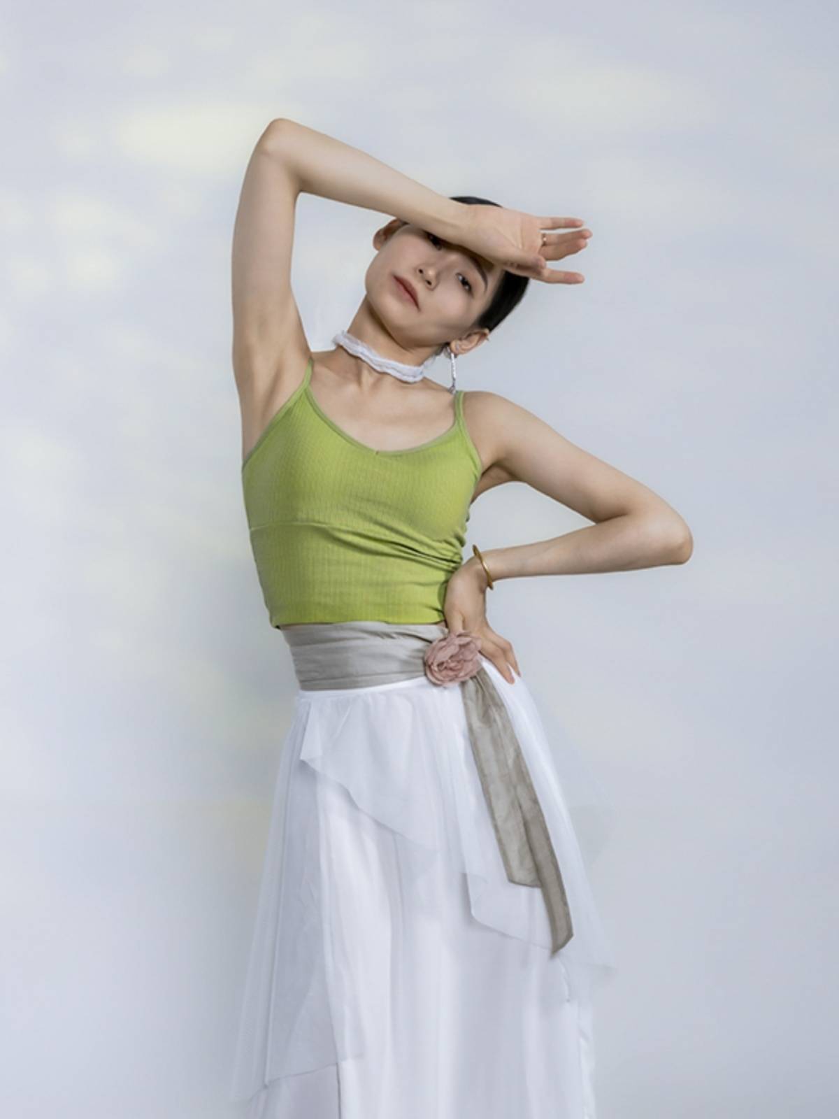 D353 suspender beautiful back corset classical dance modern ballet dance exercise clothes wear training dance top girl new inner