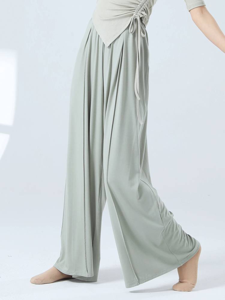 Modern dance pants, dangling wide -leg pants thin adult summer thin Chinese classical dance pants dance dance girl