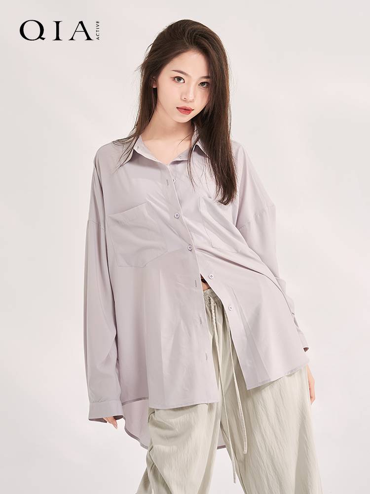 Kia Modern Dance Clothes can wear 2024 loose shirt dancing dancing lining sensor test show shirt
