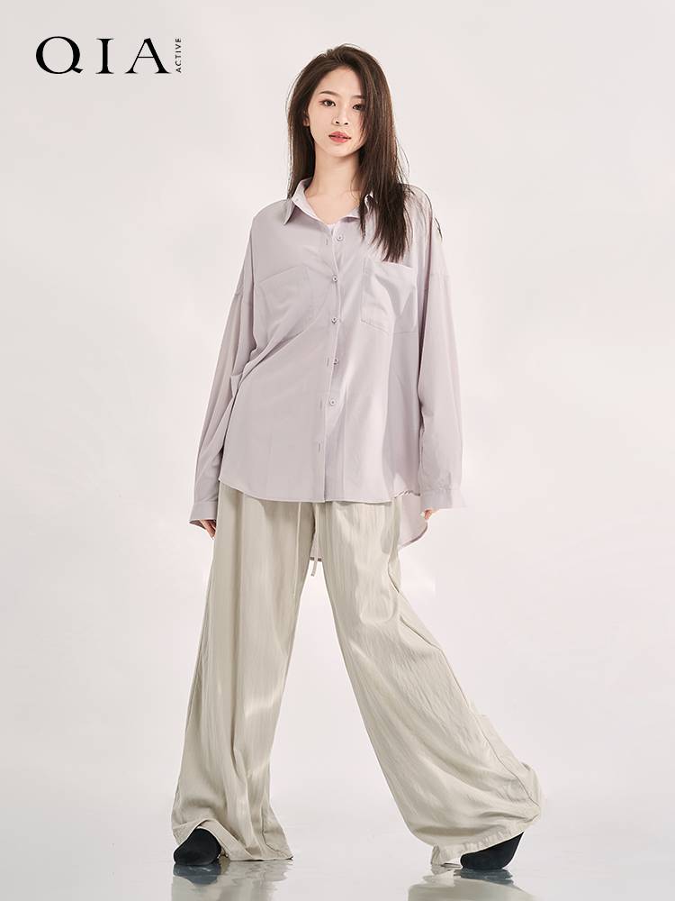 Kia Modern Dance Clothes can wear 2024 loose shirt dancing dancing lining sensor test show shirt