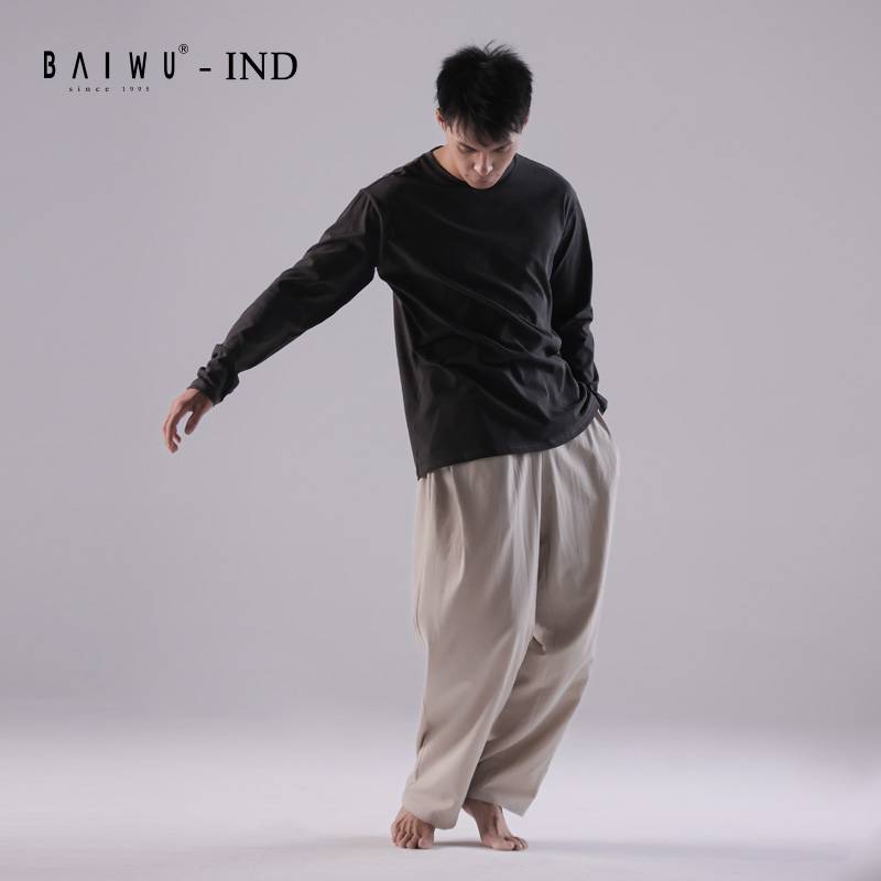 Baiwu Zhao Lei IND series dance trousers men and women loose, comfortable, modern dance pants practice pants 121103003