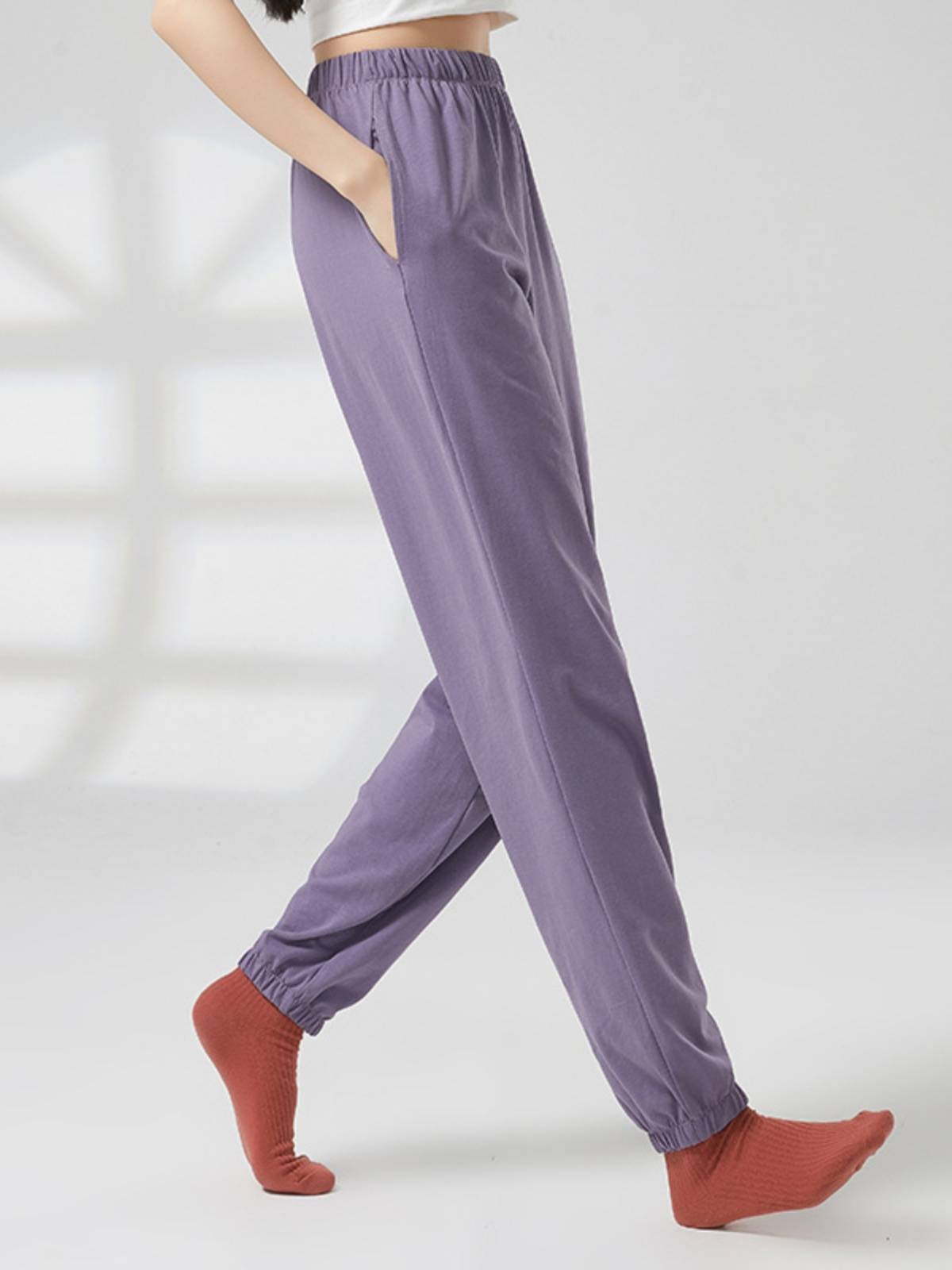 Modern dance exercise dance dance pants women's classical dance Chinese dance plus radish pants dance clothing pants