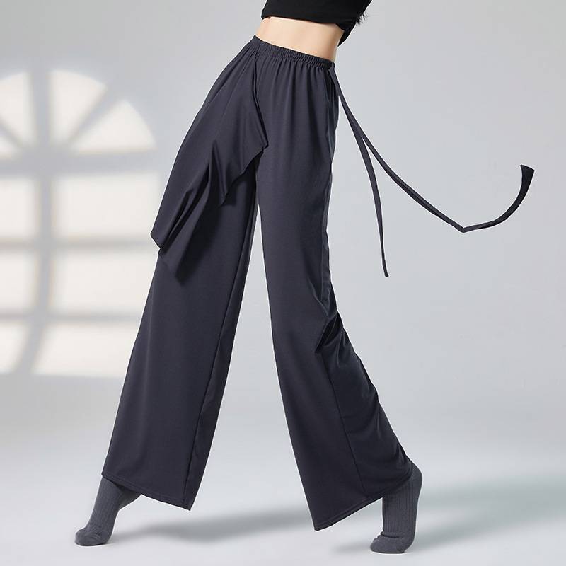 Chinese dance training pants children loose and elegant dance wide -leg pants classical dance performance service modern dance -shaped physical base training