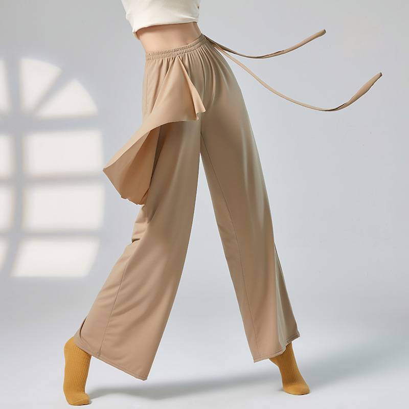 Chinese dance training pants children loose and elegant dance wide -leg pants classical dance performance service modern dance -shaped physical base training