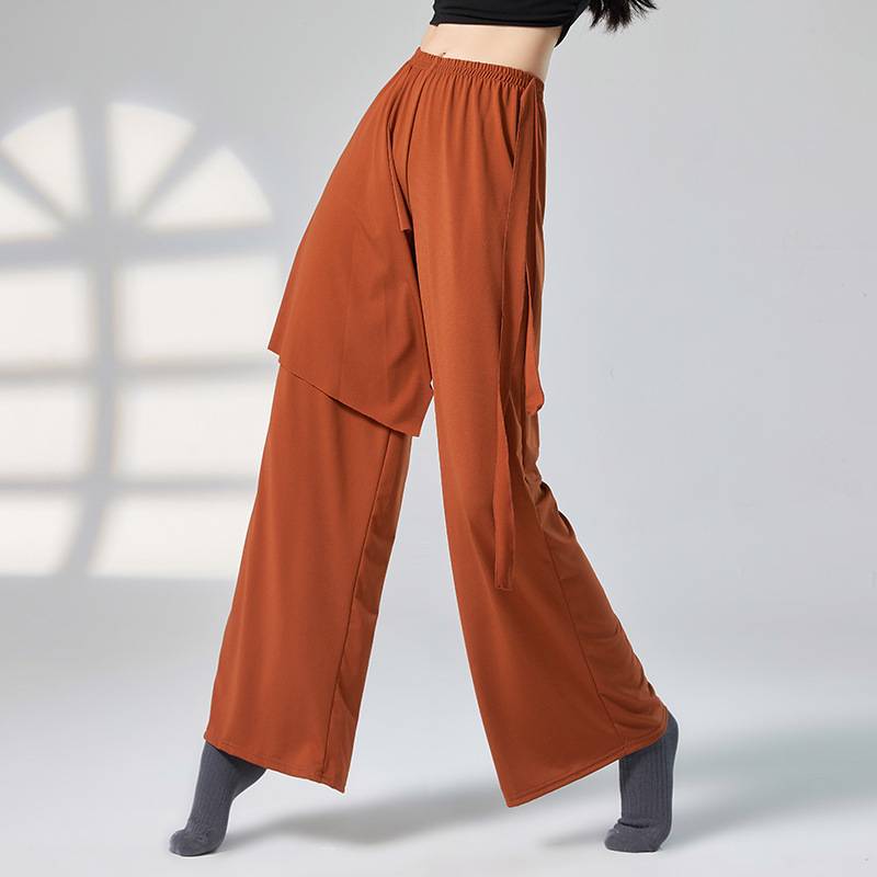 Chinese dance training pants children loose and elegant dance wide -leg pants classical dance performance service modern dance -shaped physical base training