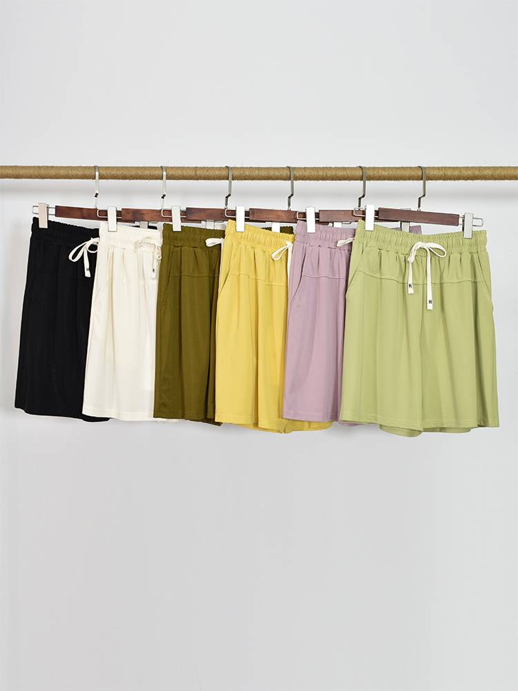 Modern dance exercise girl dance service shorts summer Sir high waist wide -leg pants sports fitness pants yoga shorts