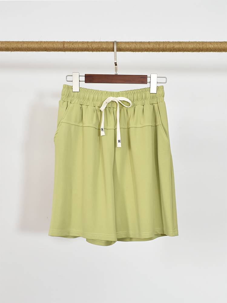 Modern dance exercise girl dance service shorts summer Sir high waist wide -leg pants sports fitness pants yoga shorts