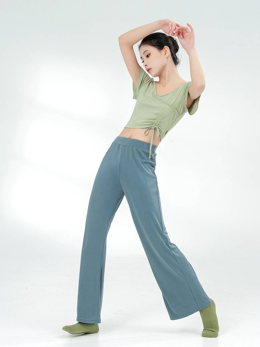 Little jasmine dance pants practice pants adult female straight pants long pants base training modern classical dance exercise uniform shows thin legs long