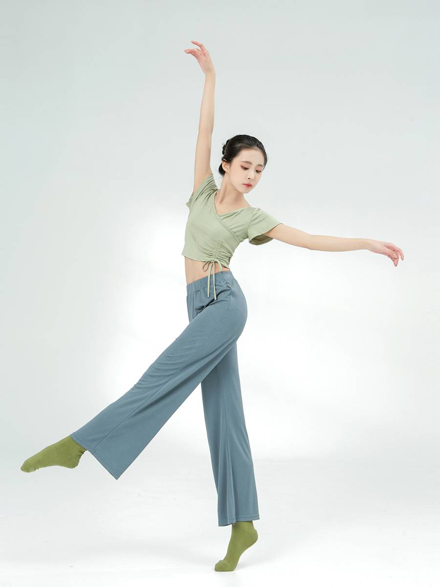 Little jasmine dance pants practice pants adult female straight pants long pants base training modern classical dance exercise uniform shows thin legs long