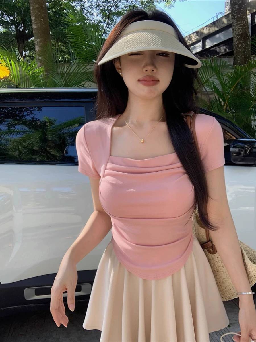 Dance practice service female modern dance -shaped top, slimming, thin adult Chinese classical dance teacher training clothing