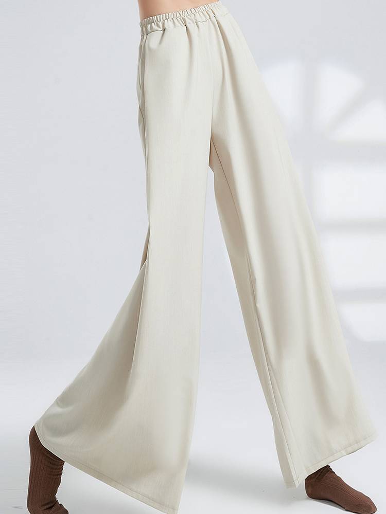 Classical Dance Dance Modeling Modern Dance Pants Dance Pants New Chinese Dance Clothing Steading and Extraordinary Wide Leg Pants