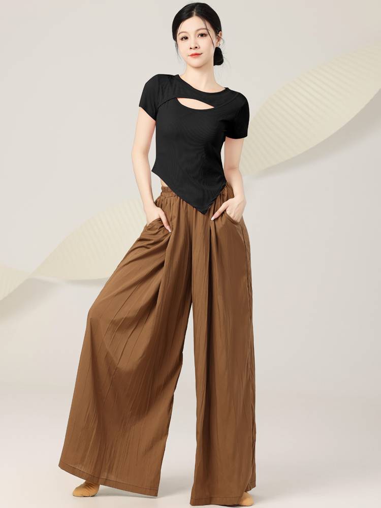 Shang Mai's new classical dance exercise, female elegant leg pants adult dance clothing modern dance exercise trousers