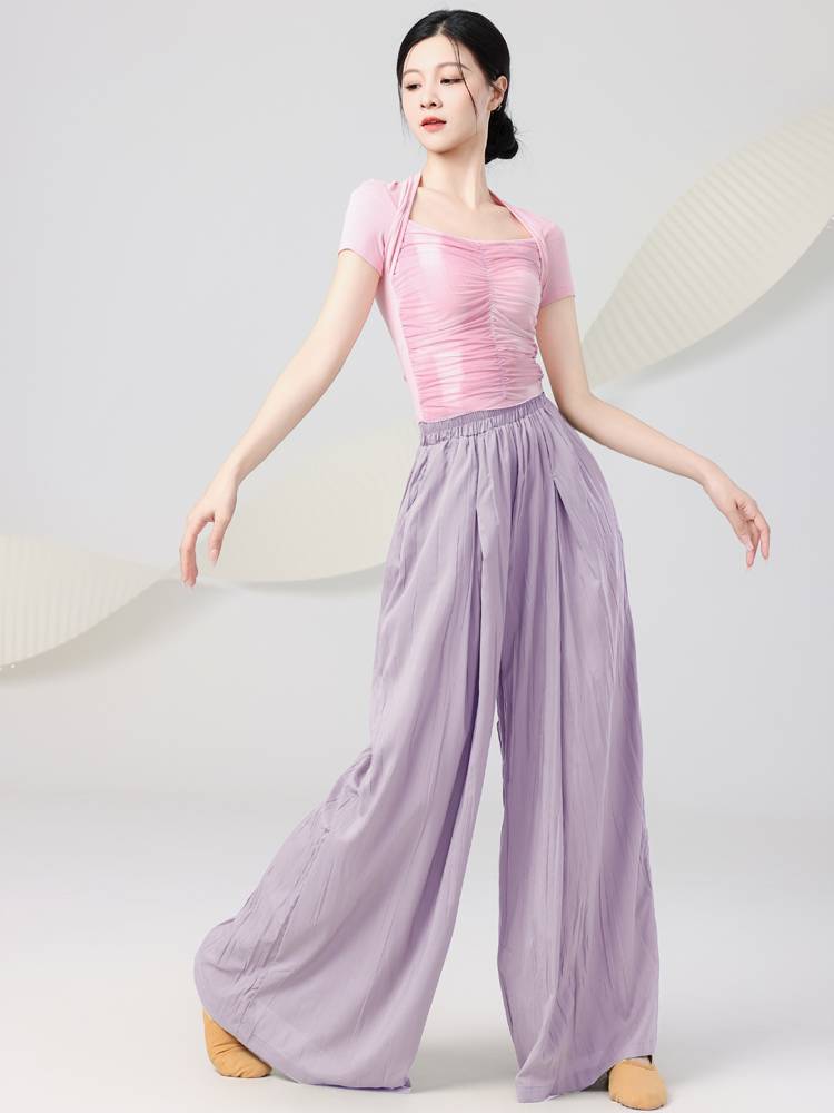 Shang Mai's new classical dance exercise, female elegant leg pants adult dance clothing modern dance exercise trousers