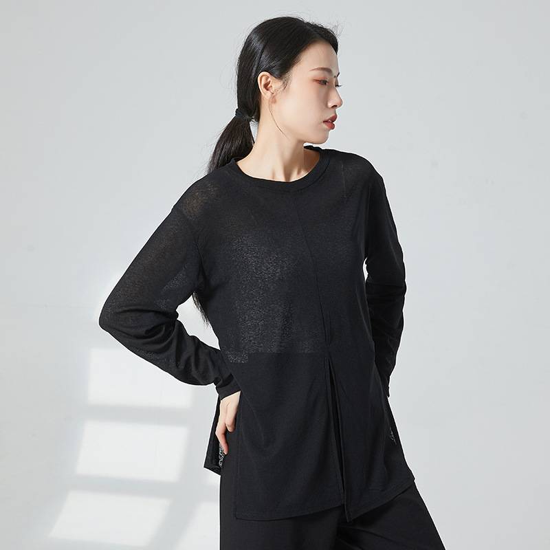 Modern dance dance birthday wearing loose long sleeves with a shirt Chinese shape classical dance performance service square