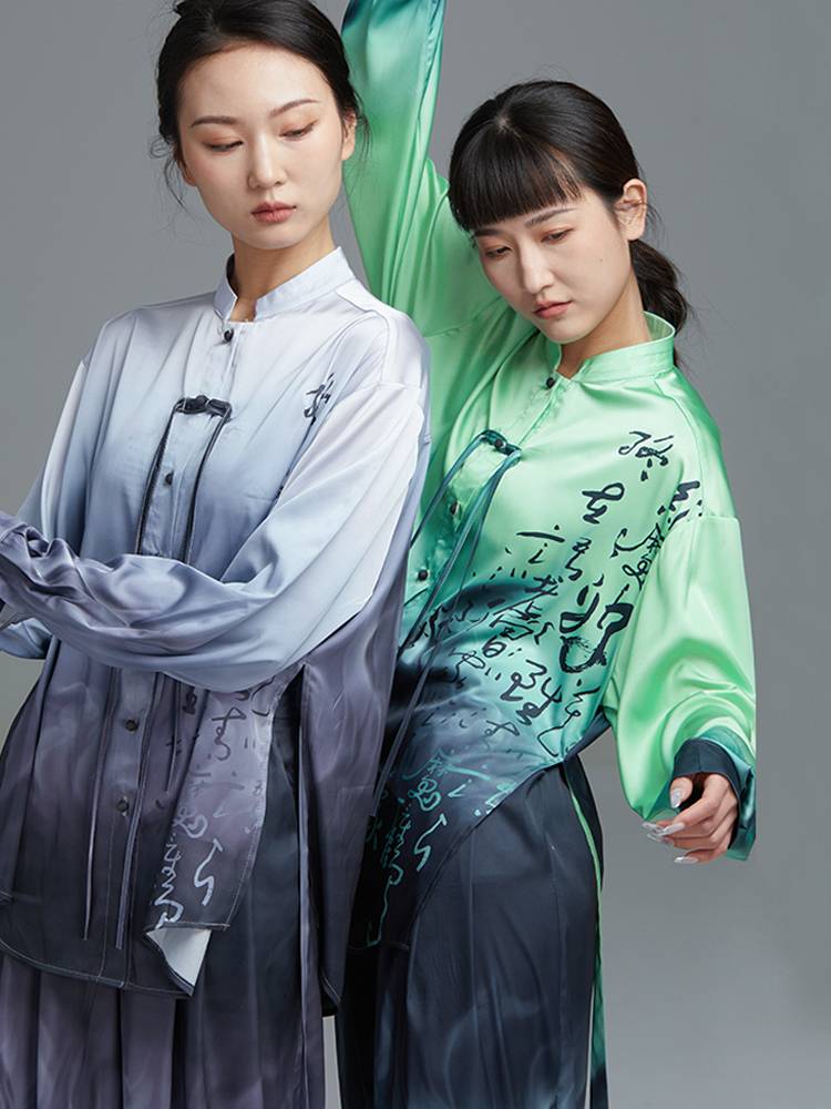 Gorgeous Solo Show Classical Dance Practice Gongdong National Wind Set Modern Dance Shirt Performing Chinese Dance Dance Clothing