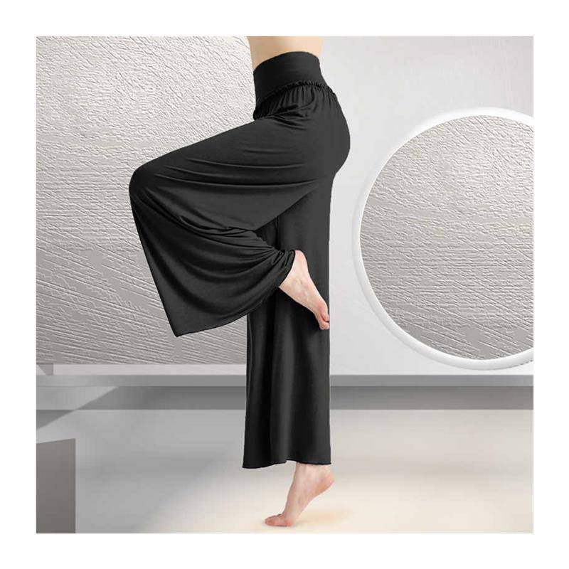 Dance pants female 2022 autumn new classical practice service modern dance clothing shape dancing loose straight leggings